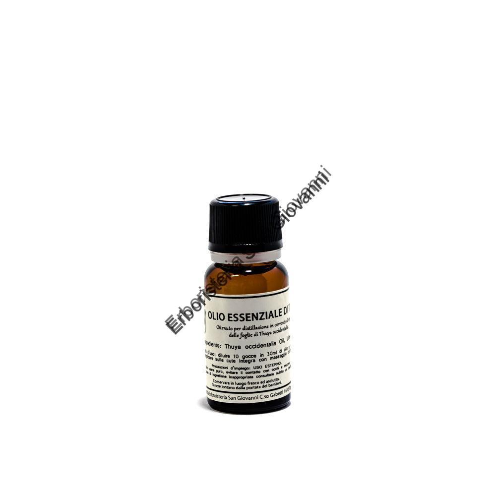 Erboristeria Artigianale DSC 0012olio essenziale di thuya 10ml