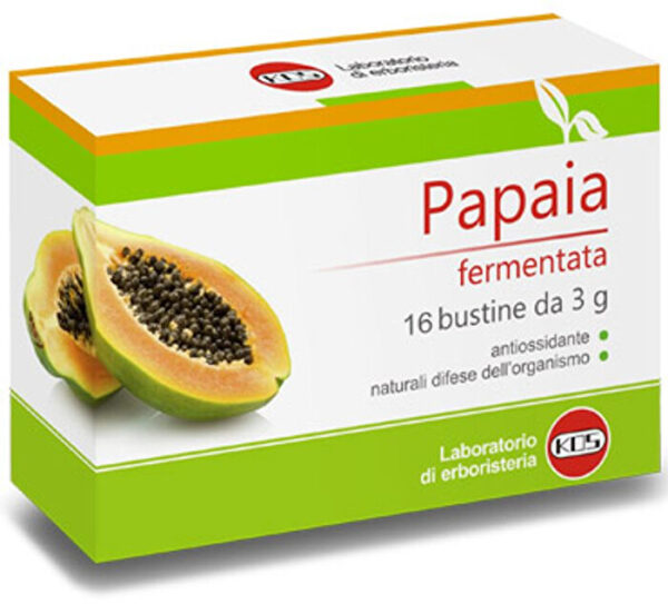 Erboristeria Artigianale papaia fermentata 16 bustine da 3 g kos