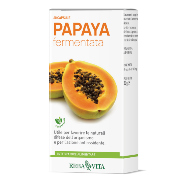 Erboristeria Artigianale papaya fermentata erba vita