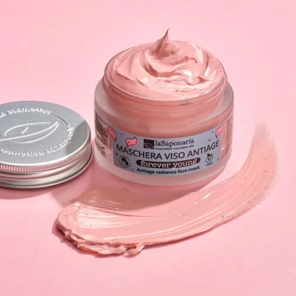 Maschera Viso anti-age e illuminante - Forever Young La Saponaria 50 ml