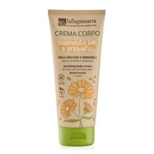 Crema Corpo Pelli secche e sensibili Calendula Bio e Prebiotici La Saponaria 200 ml