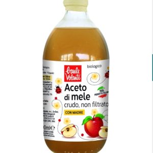 Aceto di mele non filtrato biologico Baule Volante 500 ml